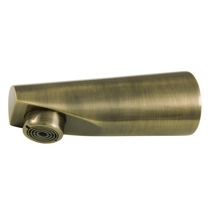 Shower Scape K6187A3 5-7/8 Inch Non-Diverter Tub Spout, Antique Brass