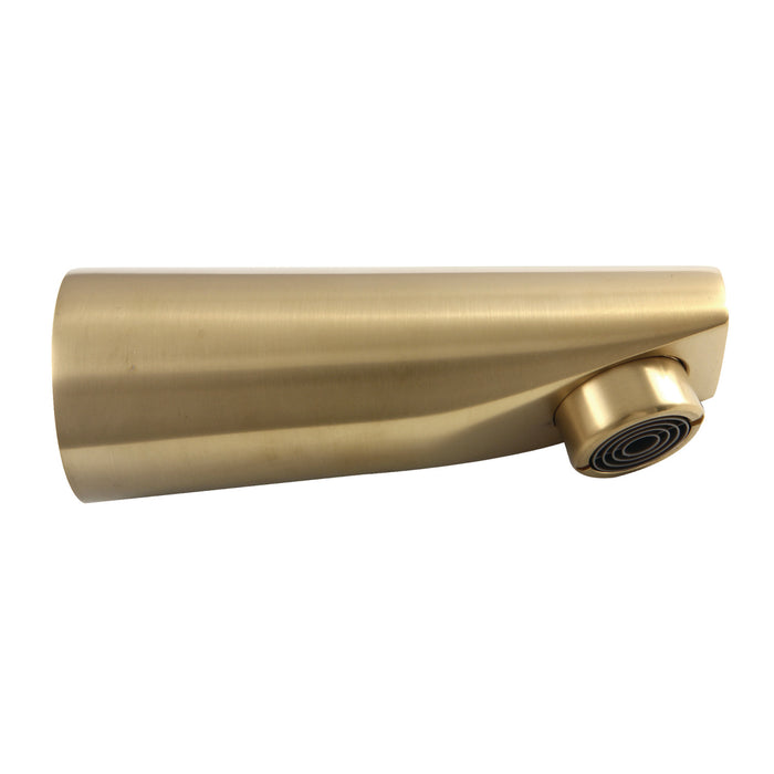 Shower Scape K6187A7 5-7/8 Inch Non-Diverter Tub Spout, Brushed Brass