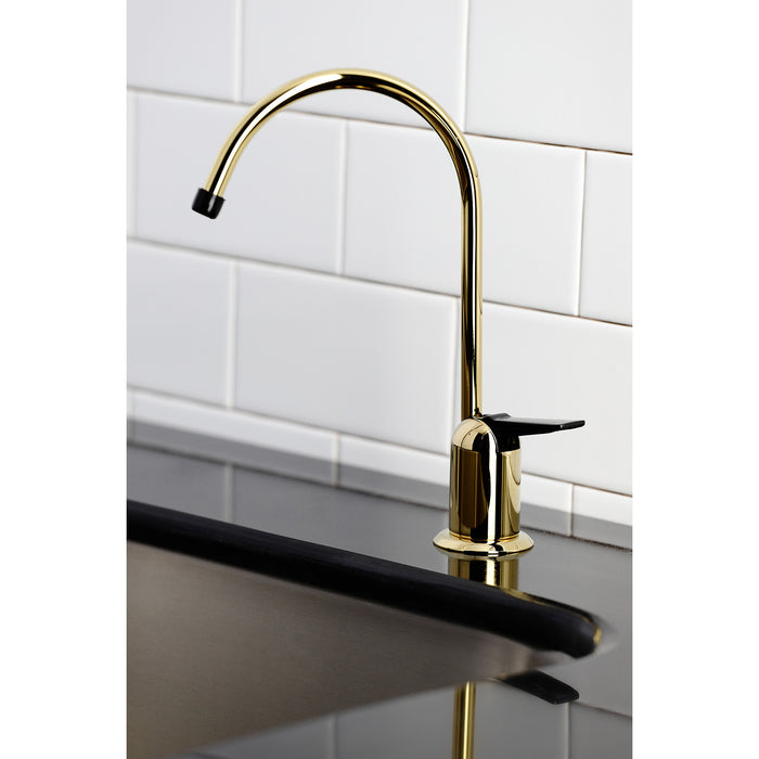 Americana K6192 Single-Handle 1-Hole Deck Mount Water Filtration Faucet, Polished Brass