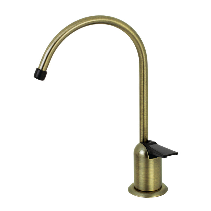 Americana K6193 Single-Handle 1-Hole Deck Mount Water Filtration Faucet, Antique Brass