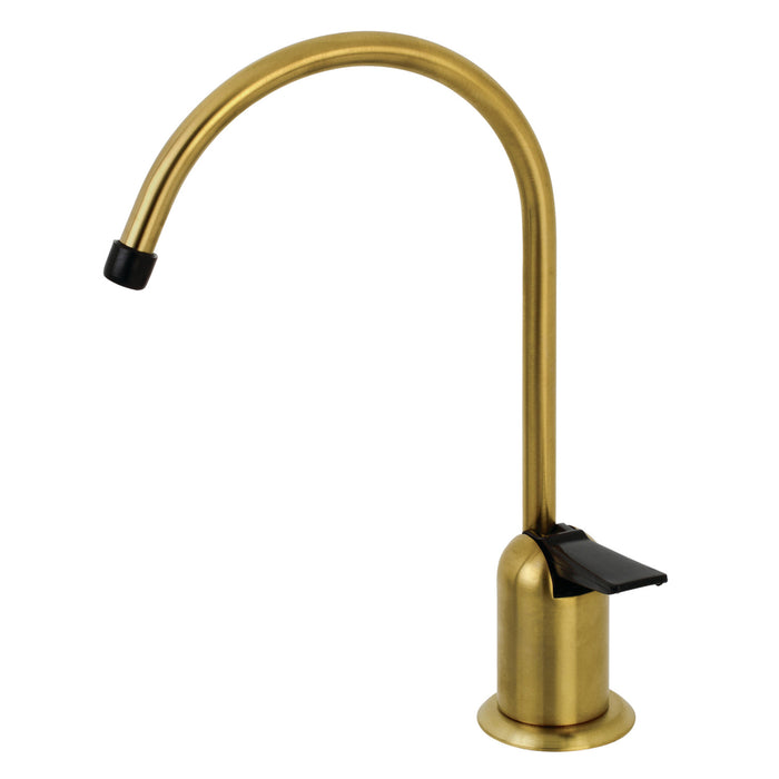Americana K6197 Single-Handle 1-Hole Deck Mount Water Filtration Faucet, Brushed Brass