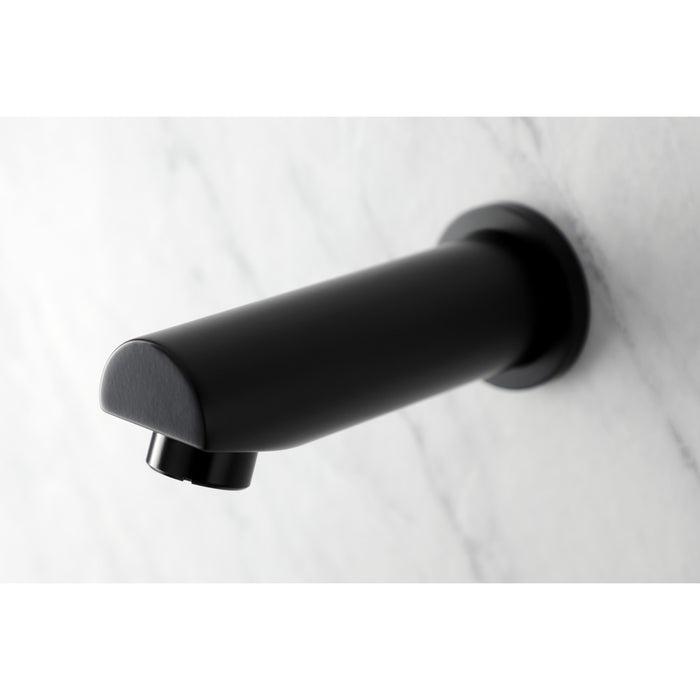 Shower Scape K8187A0 6-1/2 Inch Non-Diverter Tub Spout, Matte Black