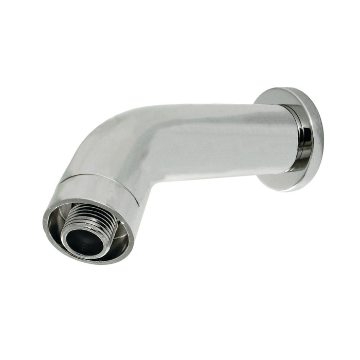 AquaElements K850E6 6-Inch Brass Shower Arm with Flange, Polished Nickel