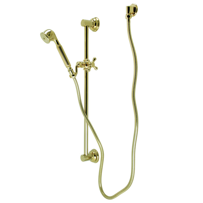 Made To Match KAK3322W2 Hand Shower Combo with Slide Bar, Polished Brass