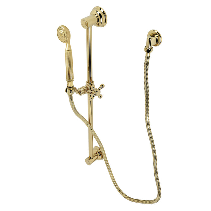 Made To Match KAK3422W2 Hand Shower Combo with Slide Bar, Polished Brass