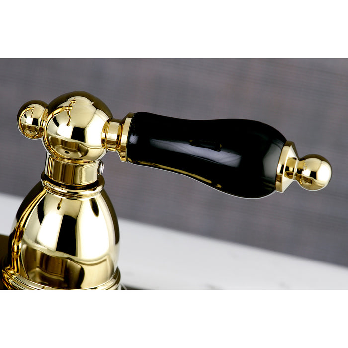 Duchess KB1492PKL Two-Handle 2-Hole Deck Mount Bar Faucet, Polished Brass