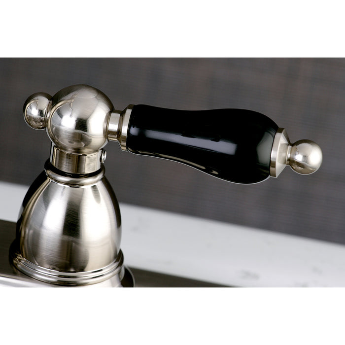 Duchess KB1498PKL Two-Handle 2-Hole Deck Mount Bar Faucet, Brushed Nickel