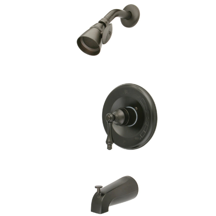 Magellan KB1635AL Single-Handle 3-Hole Wall Mount Tub and Shower Faucet, Oil Rubbed Bronze