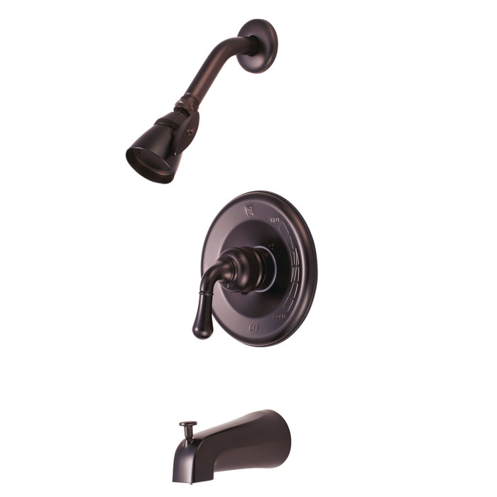 Magellan KB1635T Single-Handle 3-Hole Wall Mount Tub and Shower Faucet Trim Only, Oil Rubbed Bronze