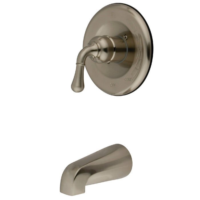 Magellan KB1638TO Single-Handle 2-Hole Wall Mount Tub and Shower Faucet Tub Only, Brushed Nickel
