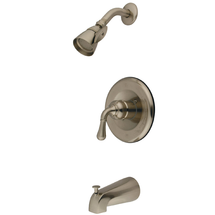 Magellan KB1638T Single-Handle 3-Hole Wall Mount Tub and Shower Faucet Trim Only, Brushed Nickel