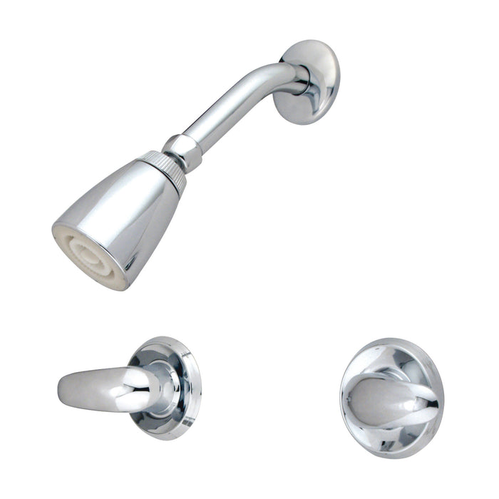 Legacy KB241LLSO Two-Handle 3-Hole Wall Mount Shower Faucet, Polished Chrome