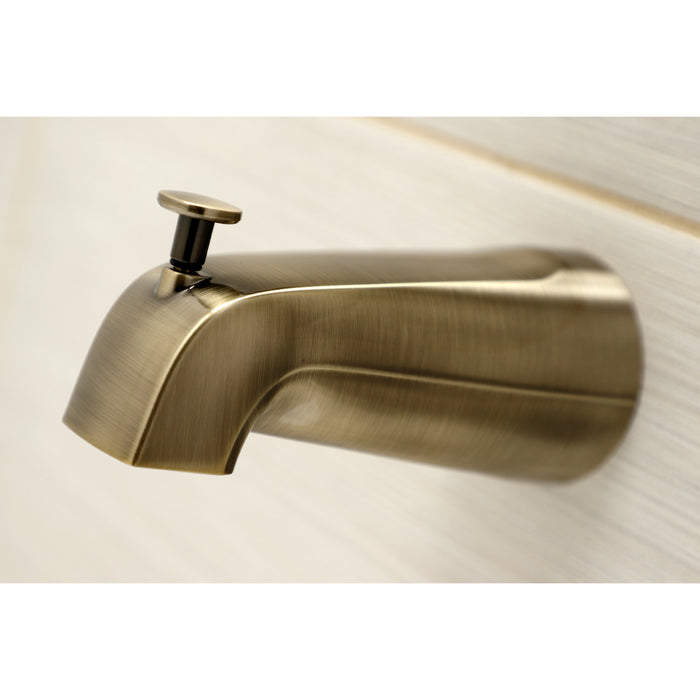 Kingston Heirloom KB243PXAB - Victorian Double-Handle Tub and Shower Faucet, Antique Brass
