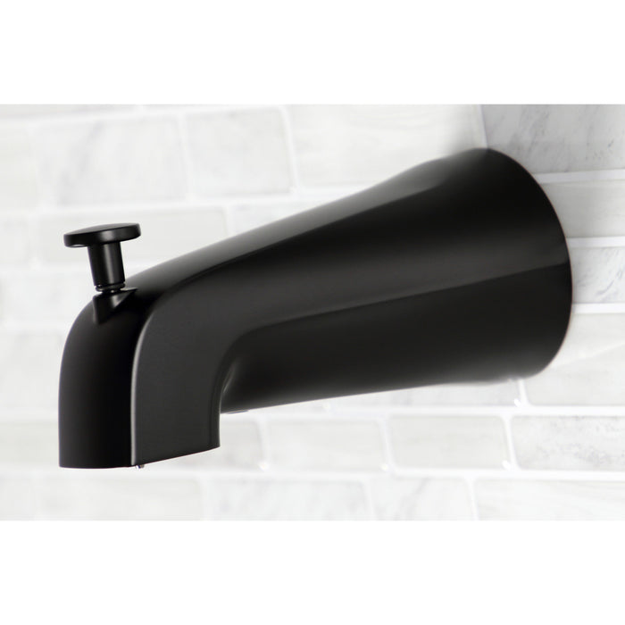 Metropolitan KB2630BX Single-Handle 3-Hole Wall Mount Tub and Shower Faucet, Matte Black