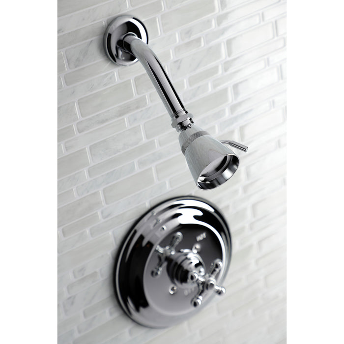 Kingston Heirloom KB2631BXTSO - Metropolitan Single-Handle Pressure Balanced Shower Faucet, Trim Only, Polished Chrome