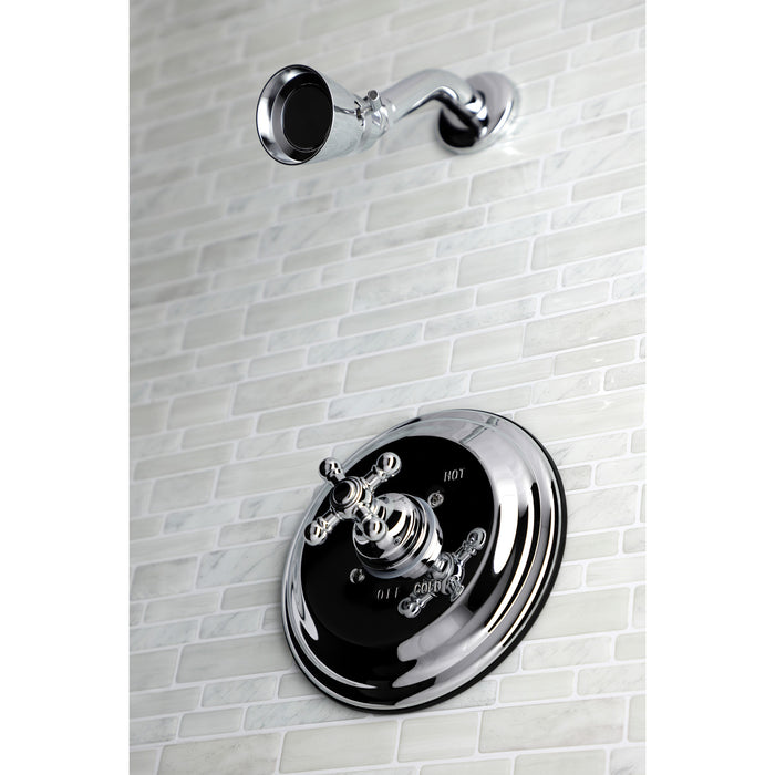 KB2631BXTSO Single-Handle 2-Hole Wall Mount Shower Faucet Trim Only, Polished Chrome