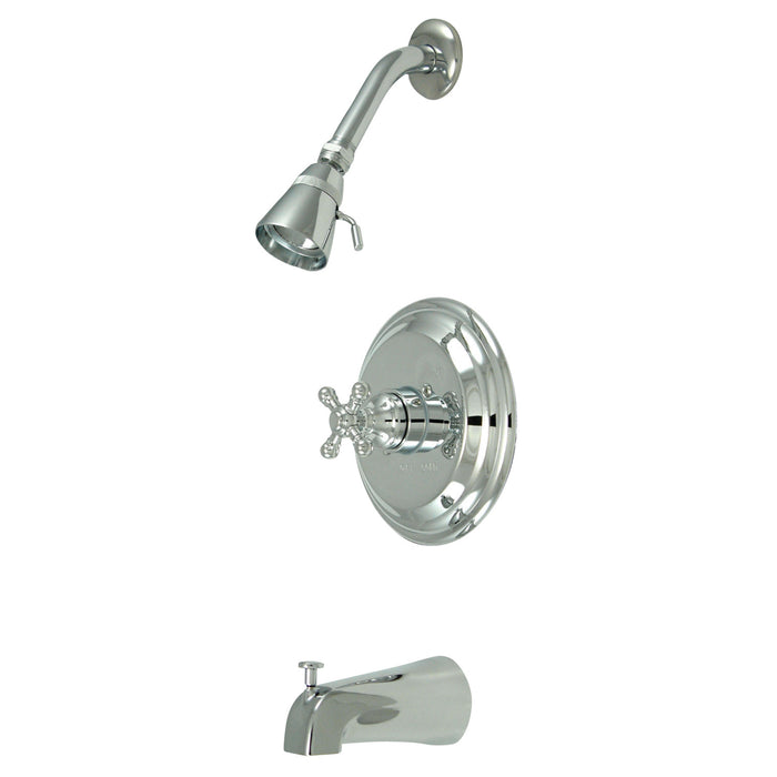 Kingston Heirloom KB2631BXT - Metropolitan Single-Handle Pressure Balanced Tub and Shower Faucet, Trim Only, Polished Chrome