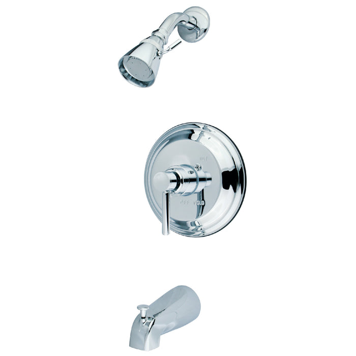Concord KB2631DLT Single-Handle 3-Hole Wall Mount Tub and Shower Faucet Trim Only, Polished Chrome