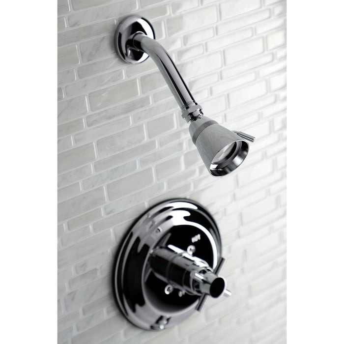 Concord KB2631DXTSO Single-Handle 2-Hole Wall Mount Shower Faucet Trim Only, Polished Chrome