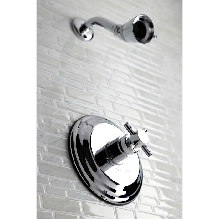 Concord KB2631DXTSO Single-Handle 2-Hole Wall Mount Shower Faucet Trim Only, Polished Chrome