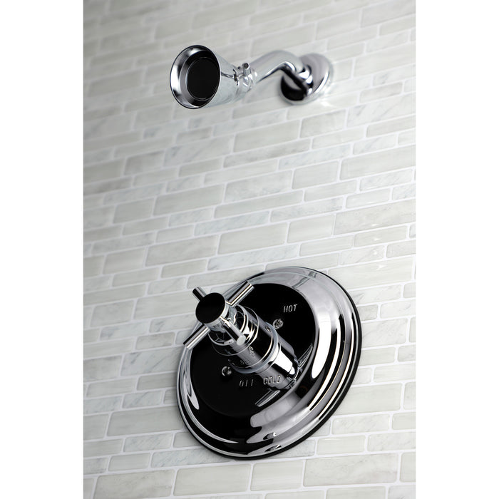 Kingston Tulare KB2631DXTSO - Concord Single-Handle Pressure Balanced Shower Faucet, Trim Only, Polished Chrome
