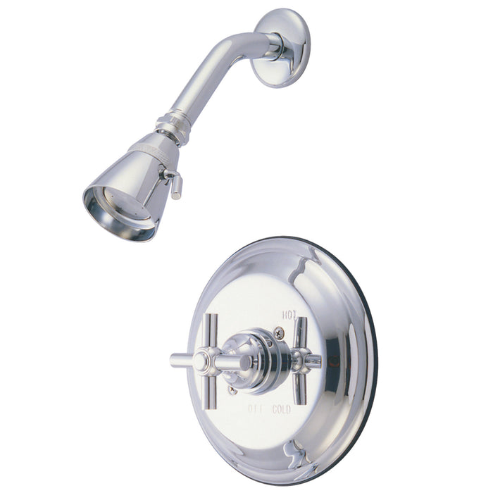 KB2631EXSO Single-Handle 2-Hole Wall Mount Shower Faucet, Polished Chrome