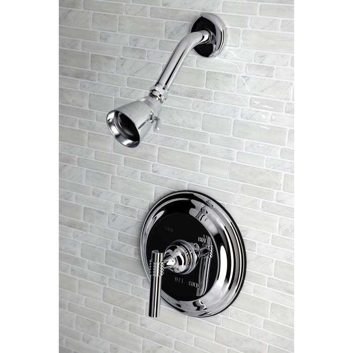 KB2631MLTSO Single-Handle 2-Hole Wall Mount Shower Faucet Trim Only, Polished Chrome