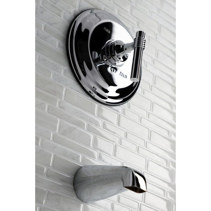 KB2631MLTTO Single-Handle 2-Hole Wall Mount Tub and Shower Faucet Tub Trim Only, Polished Chrome