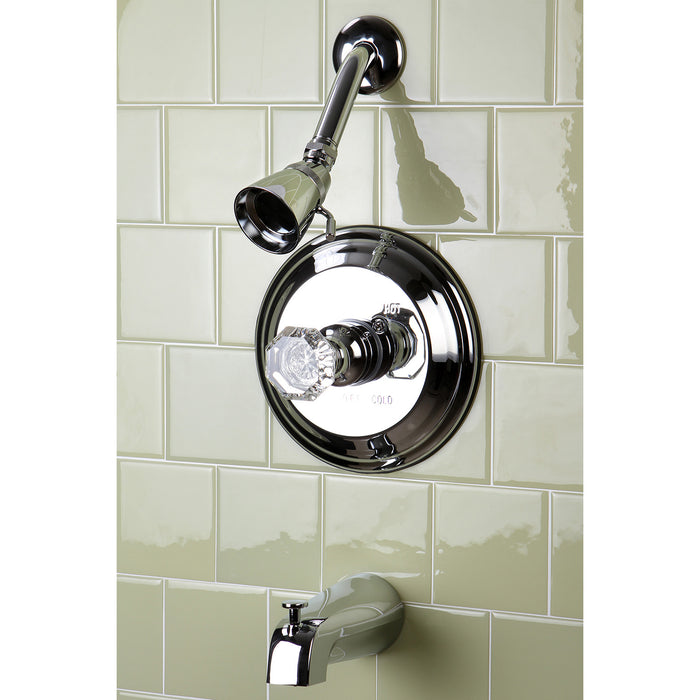 Celebrity KB2631WCL Single-Handle 3-Hole Wall Mount Tub and Shower Faucet, Polished Chrome