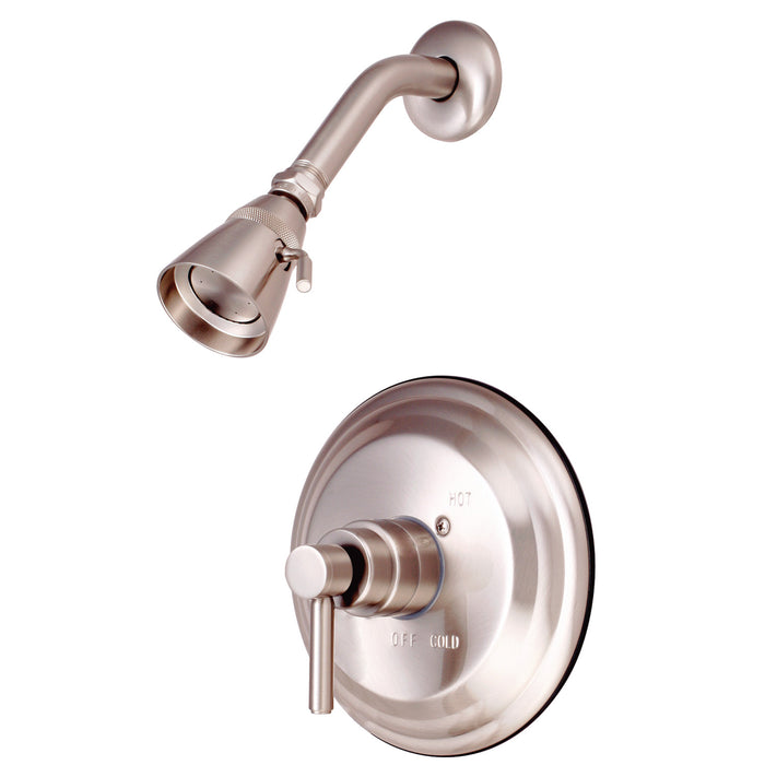 Concord KB2638DLSO Single-Handle 2-Hole Wall Mount Shower Faucet, Brushed Nickel