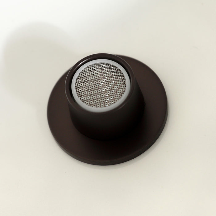 Victorian KB325PX Three-Handle Deck Mount Vertical Spray Bidet Faucet with Brass Pop-Up, Oil Rubbed Bronze