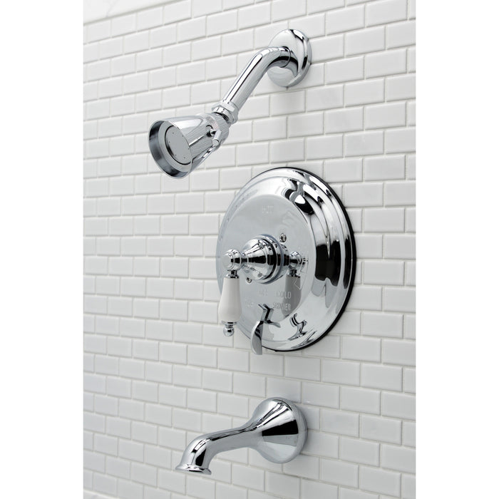 KB36310PLT Single-Handle Wall Mount Tub and Shower Faucet Trim Only, Polished Chrome