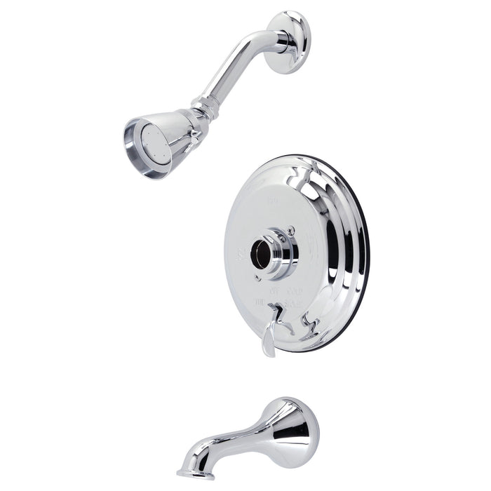 KB36310TLH 3-Hole Wall Mount Tub and Shower Faucet Trim Only without Handle, Polished Chrome
