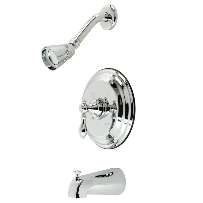 American Classic KB3631ACL Single-Handle 3-Hole Wall Mount Tub and Shower Faucet, Polished Chrome