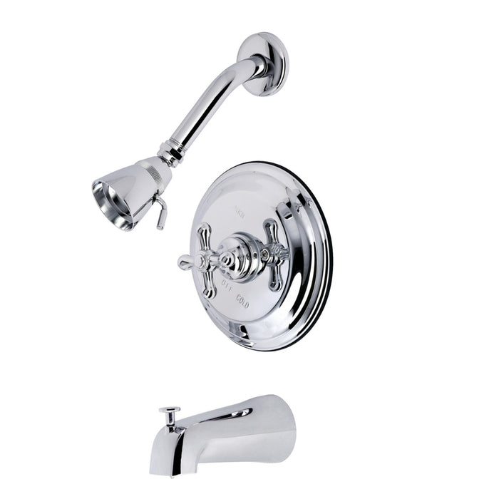 KB3631AXT Single-Handle 3-Hole Wall Mount Tub and Shower Faucet Trim Only, Polished Chrome
