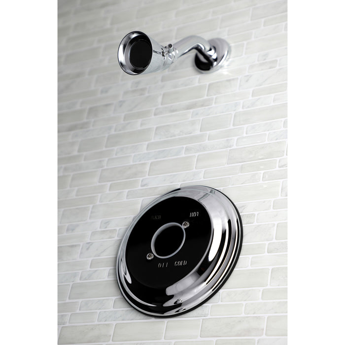 KB3631TSLH 2-Hole Wall Mount Shower Faucet Trim Only without Handle, Polished Chrome