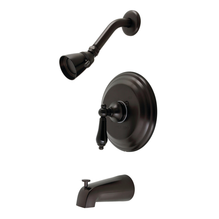 Kingston Heirloom KB3635PKL - Duchess Single-Handle Pressure Balanced Tub and Shower Faucet, Oil Rubbed Bronze