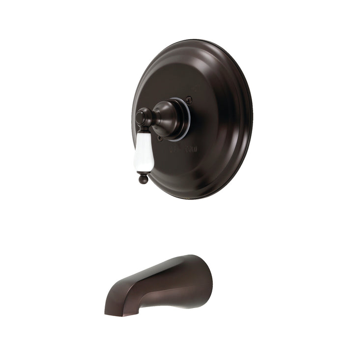 Vintage KB3635PLTO Single-Handle 2-Hole Wall Mount Tub and Shower Faucet Tub Only, Oil Rubbed Bronze