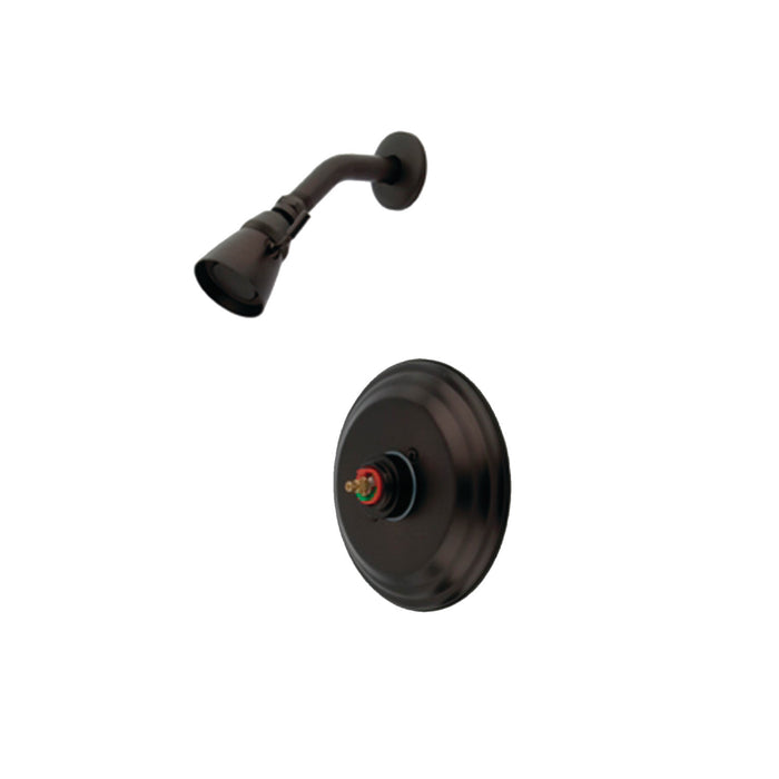 KB3635TSLH 2-Hole Wall Mount Shower Faucet Trim Only without Handle, Oil Rubbed Bronze