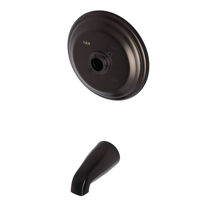 KB3635TTLH 2-Hole Wall Mount Tub and Shower Faucet Tub Trim Only without Handle, Oil Rubbed Bronze
