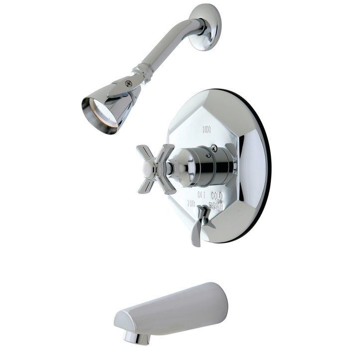 Millennium KB46310ZX Single-Handle 3-Hole Wall Mount Tub and Shower Faucet, Polished Chrome