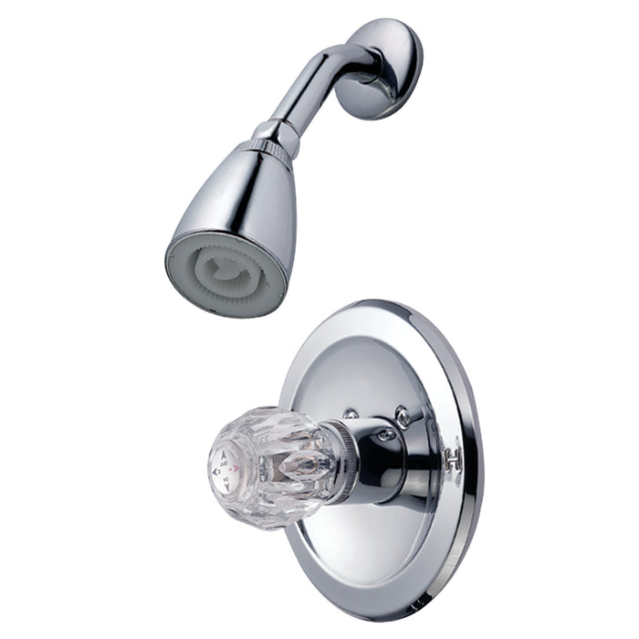 KB531SO Single-Handle 2-Hole Wall Mount Shower Faucet, Polished Chrome