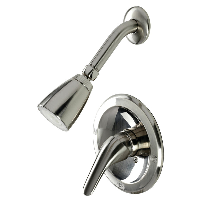 KB538LSO Single-Handle 2-Hole Wall Mount Shower Faucet, Brushed Nickel