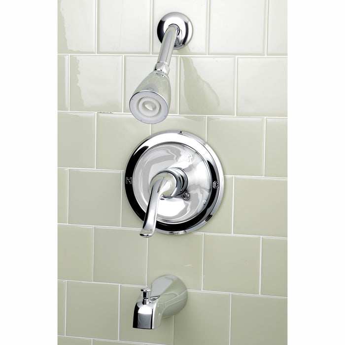 Kingston Tulare KB5531YL - Yosemite Single-Handle Tub and Shower Faucet, Polished Chrome