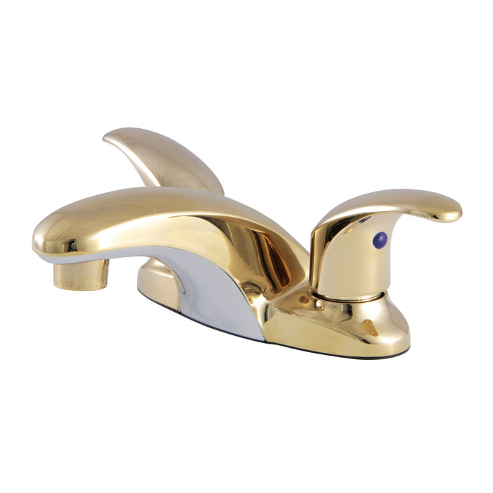 Legacy KB6252LP Two-Handle 3-Hole Deck Mount 4" Centerset Bathroom Faucet, Polished Brass