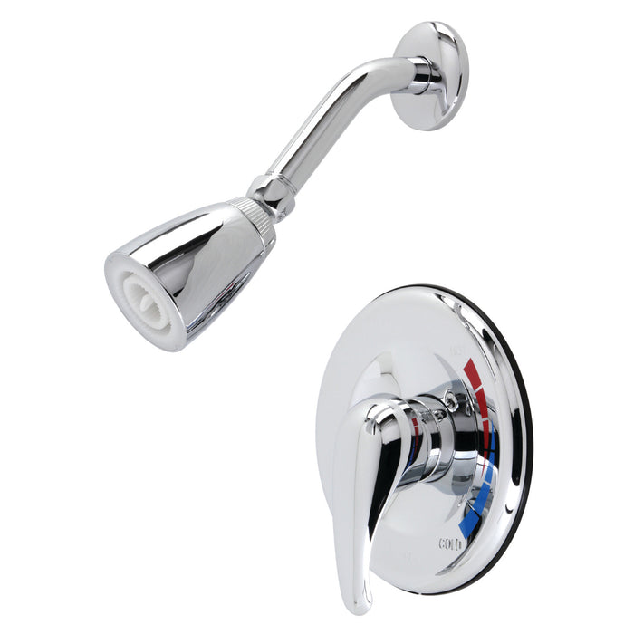 KB651SWSO Single-Handle 2-Hole Wall Mount Shower Faucet, Polished Chrome
