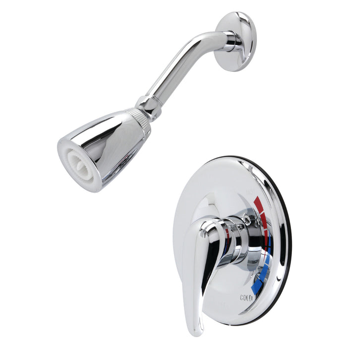 Kingston KB651SWSO Single-Handle Pressure Balanced Shower Faucet, Polished Chrome