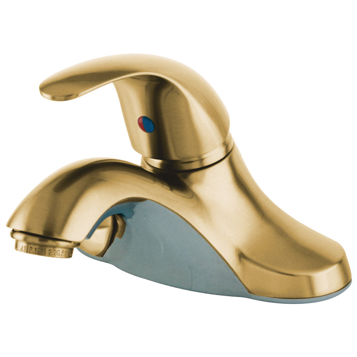 Legacy KB6542LP Single-Handle 3-Hole Deck Mount 4" Centerset Bathroom Faucet, Polished Brass