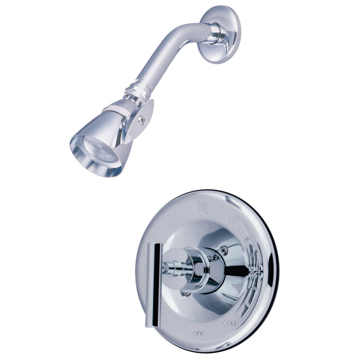 Manhattan KB6631CMLSO Single-Handle 2-Hole Wall Mount Shower Faucet, Polished Chrome