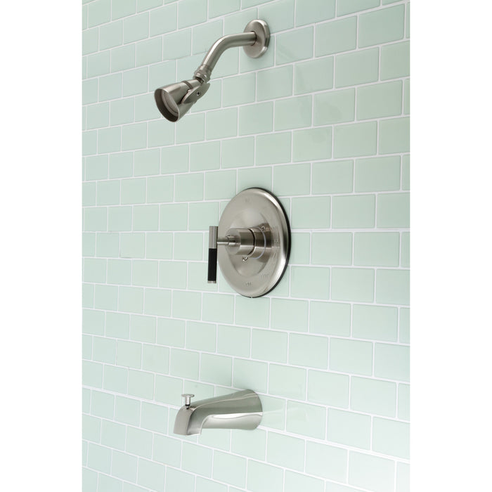 Kaiser KB6638CKL Single-Handle Wall Mount Tub and Shower Faucet, Brushed Nickel